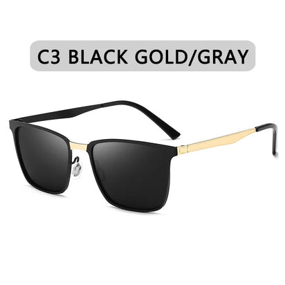 ZXWLYXGX Brand Design Classic Polarized Sunglasses Men Women Driving Square Frame Fashion Sun Glasses Male Goggle Gafas De Sol
