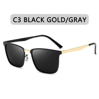 ZXWLYXGX Brand Design Classic Polarized Sunglasses Men Women Driving Square Frame Fashion Sun Glasses Male Goggle Gafas De Sol