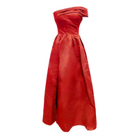 Women's Wedding Guest Dresses One Shoulder Satin Evening Dress High Waist Split Birthday Party Dress For Women فساتين سهرة