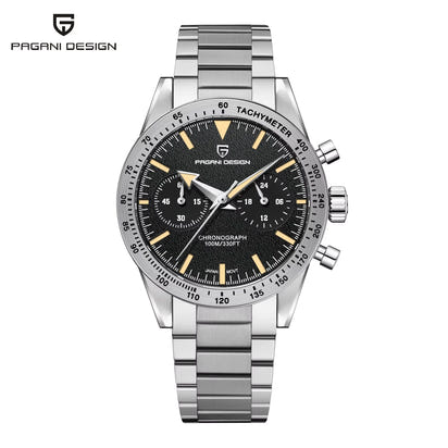 PAGANI DESIGN Retro Moon Wristwatches Mens Luxury Chronograph Quartz Watch For Men AR Sapphire Mirror Sports Reloj Hombre 2026