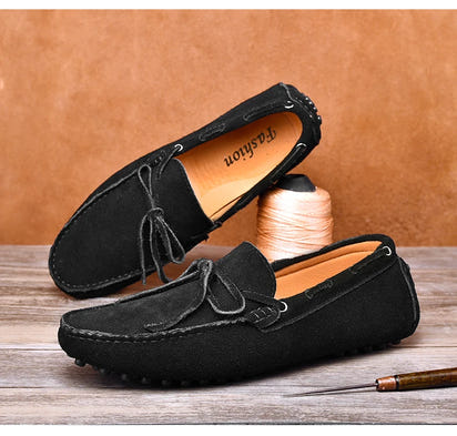 High Quality Leather Loafers Men Casual Shoes Male Driving Shoes Moccasins Slip On Men's Flats Fashion Men Shoes Size 38-49