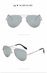 2025 Aviation Metail Frame Polarized Sunglasses Men Brand Designer Sun Glasses Women Pilot Male Eyewear Driving UV400