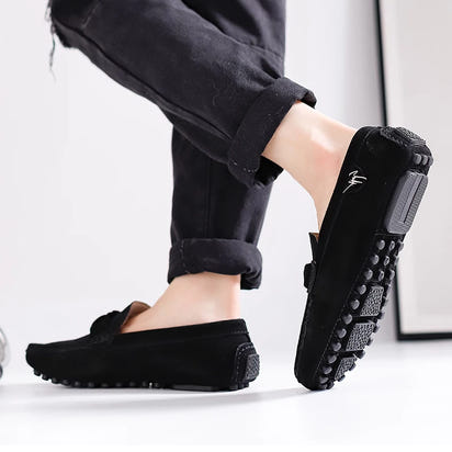 Zapatos de vestir de alta gama para banquetes, de estilo británico, de moda, rojos, para hombre, para ir al trabajo, antideslizantes.