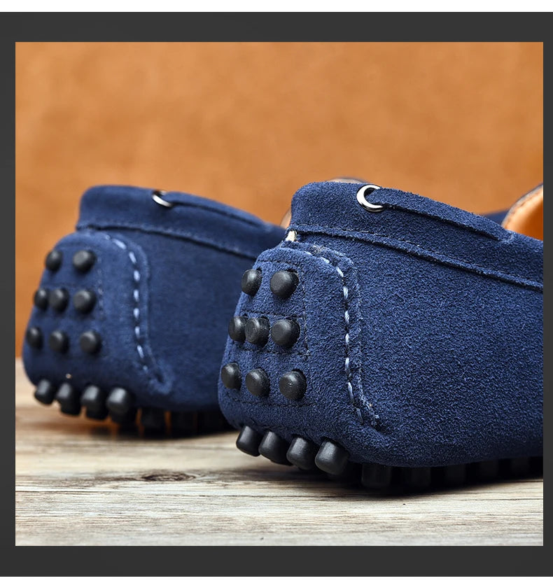 High Quality Leather Loafers Men Casual Shoes Male Driving Shoes Moccasins Slip On Men's Flats Fashion Men Shoes Size 38-49