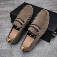Zapatos de marca para hombre, nuevos zapatos casuales para hombre, mocasines que combinan con todo, zapatos de negocios de moda para hombre, zapatos sociales de suela suave de moda 2024