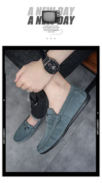 Zapatos de marca para hombre, nuevos zapatos casuales para hombre, mocasines que combinan con todo, zapatos de negocios de moda para hombre, zapatos sociales de suela suave de moda 2024