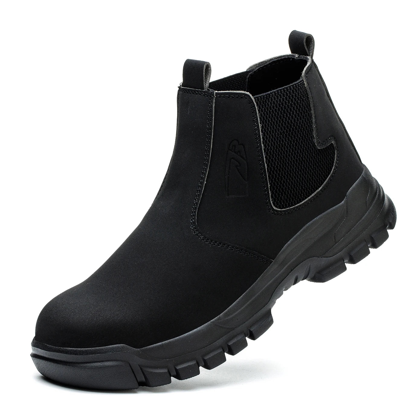 Wasserdichte Sicherheitsstiefel für Herren, unzerstörbare Stahlkappen-Arbeitsstiefel, stoß- und stichfeste Sicherheitsschuhe, Biker-Boots Para Hombre