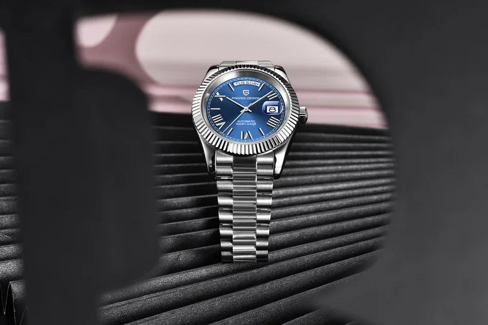 PAGANI DESIGN DD40 Men's Watches 2025 Top Luxury Automatic NH36A Mechanical Wristwatches AR Sapphire Mirror Watch For Men Clock