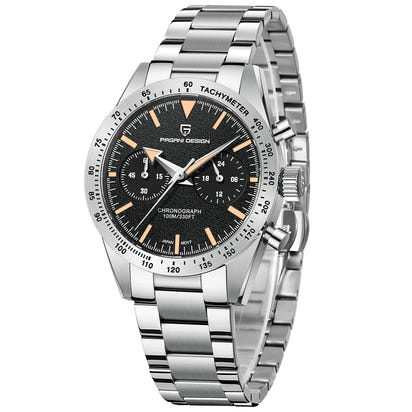 PAGANI DESIGN Retro Moon Wristwatches Mens Luxury Chronograph Quartz Watch For Men AR Sapphire Mirror Sports Reloj Hombre 2026