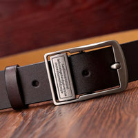 New leather men's retro belt fashionable metal alloy needle buckle adult luxury brand jeans business casual waist men's belt