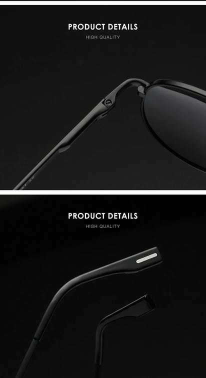 2025 Aviation Metail Frame Polarized Sunglasses Men Brand Designer Sun Glasses Women Pilot Male Eyewear Driving UV400