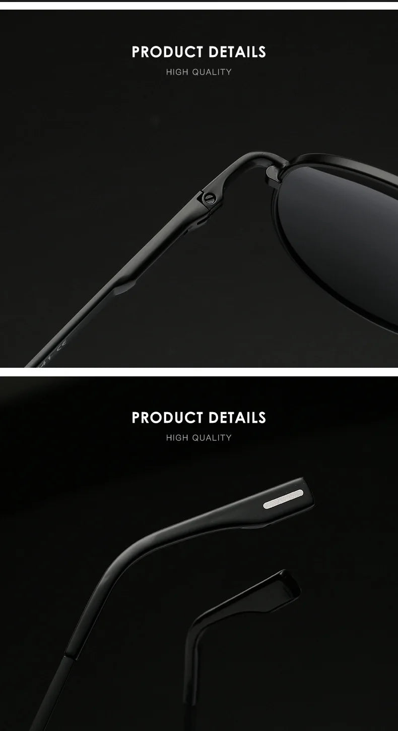 2025 Aviation Metail Frame Polarized Sunglasses Men Brand Designer Sun Glasses Women Pilot Male Eyewear Driving UV400