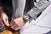 PAGANI DESIGN 2026 Retro Luxury Men's Watches Sports Chronograph VK63 Quartz Watch For Men AR Sapphire Waterproof Leather Clock