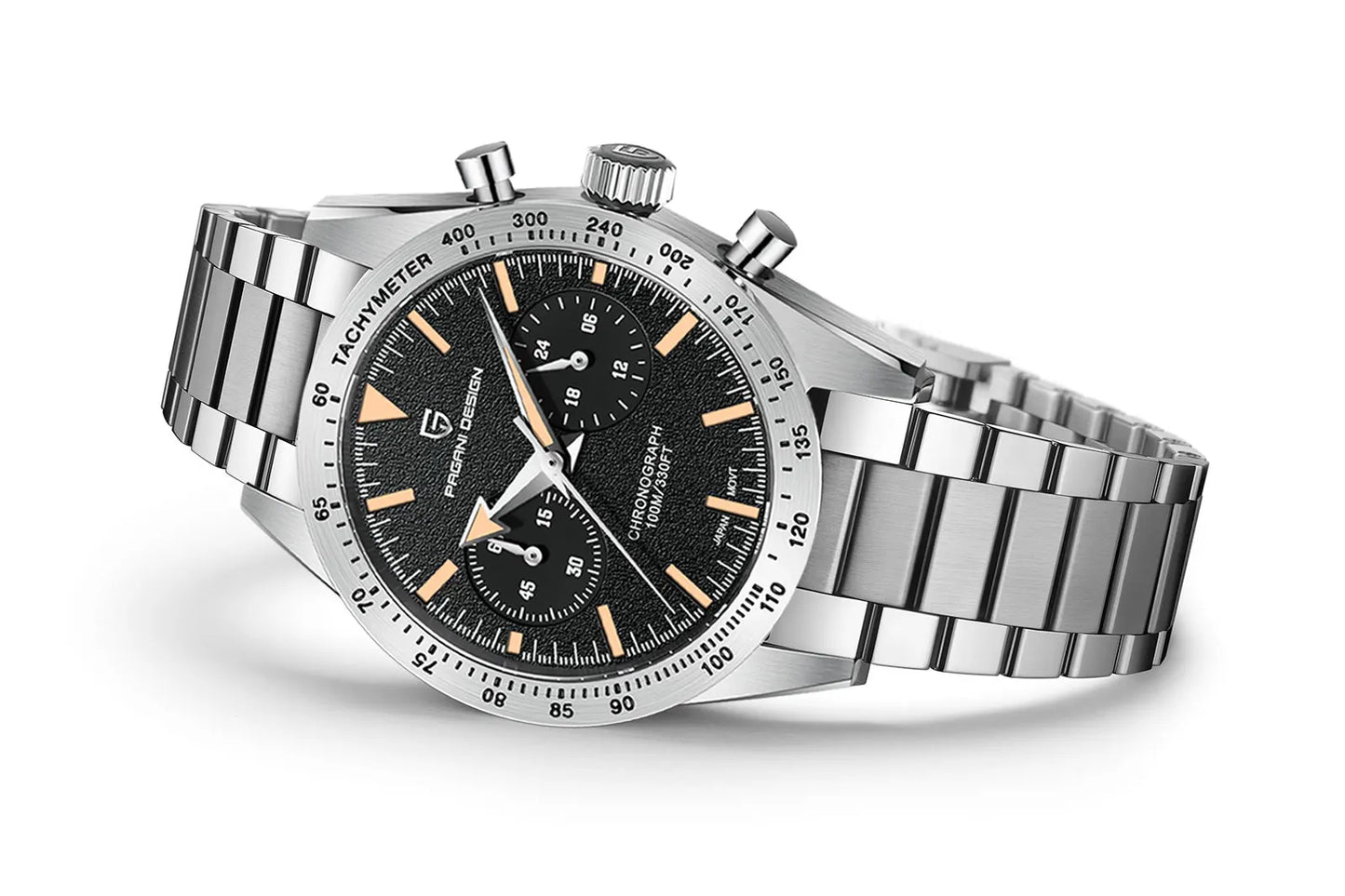 PAGANI DESIGN Retro Moon Wristwatches Mens Luxury Chronograph Quartz Watch For Men AR Sapphire Mirror Sports Reloj Hombre 2026