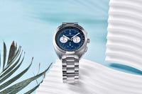 PAGANI DESIGN 2026 Retro Luxury Men's Watches Sports Chronograph VK63 Quartz Watch For Men AR Sapphire Waterproof Leather Clock