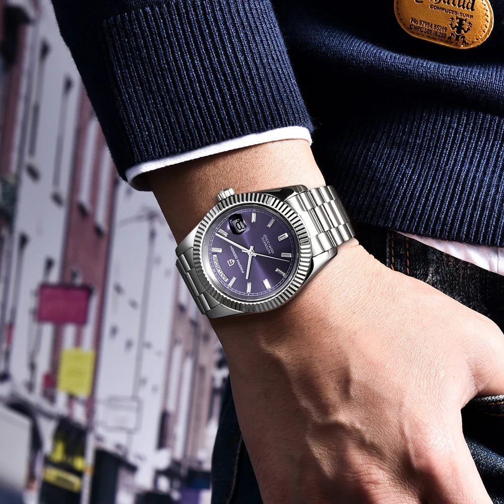 PAGANI DESIGN DD40 Men's Watches 2025 Top Luxury Automatic NH36A Mechanical Wristwatches AR Sapphire Mirror Watch For Men Clock