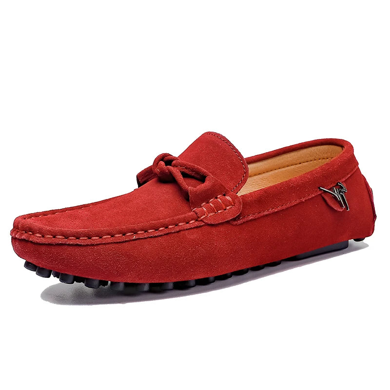 Zapatos de vestir de alta gama para banquetes, de estilo británico, de moda, rojos, para hombre, para ir al trabajo, antideslizantes.