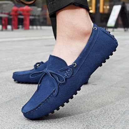 High Quality Leather Loafers Men Casual Shoes Male Driving Shoes Moccasins Slip On Men's Flats Fashion Men Shoes Size 38-49