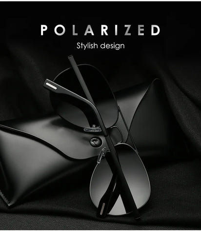 2025 Aviation Metail Frame Polarized Sunglasses Men Brand Designer Sun Glasses Women Pilot Male Eyewear Driving UV400