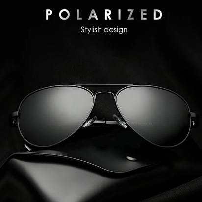 2025 Aviation Metail Frame Polarized Sunglasses Men Brand Designer Sun Glasses Women Pilot Male Eyewear Driving UV400